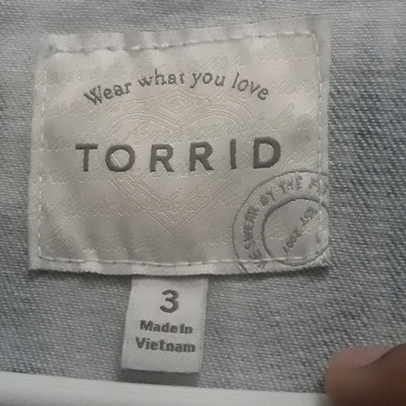 Torrid Denim Vest - Picture 2 of 4